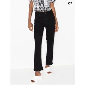 GANNI BEKSI STRAIGHT-LEG DENIM JEANS